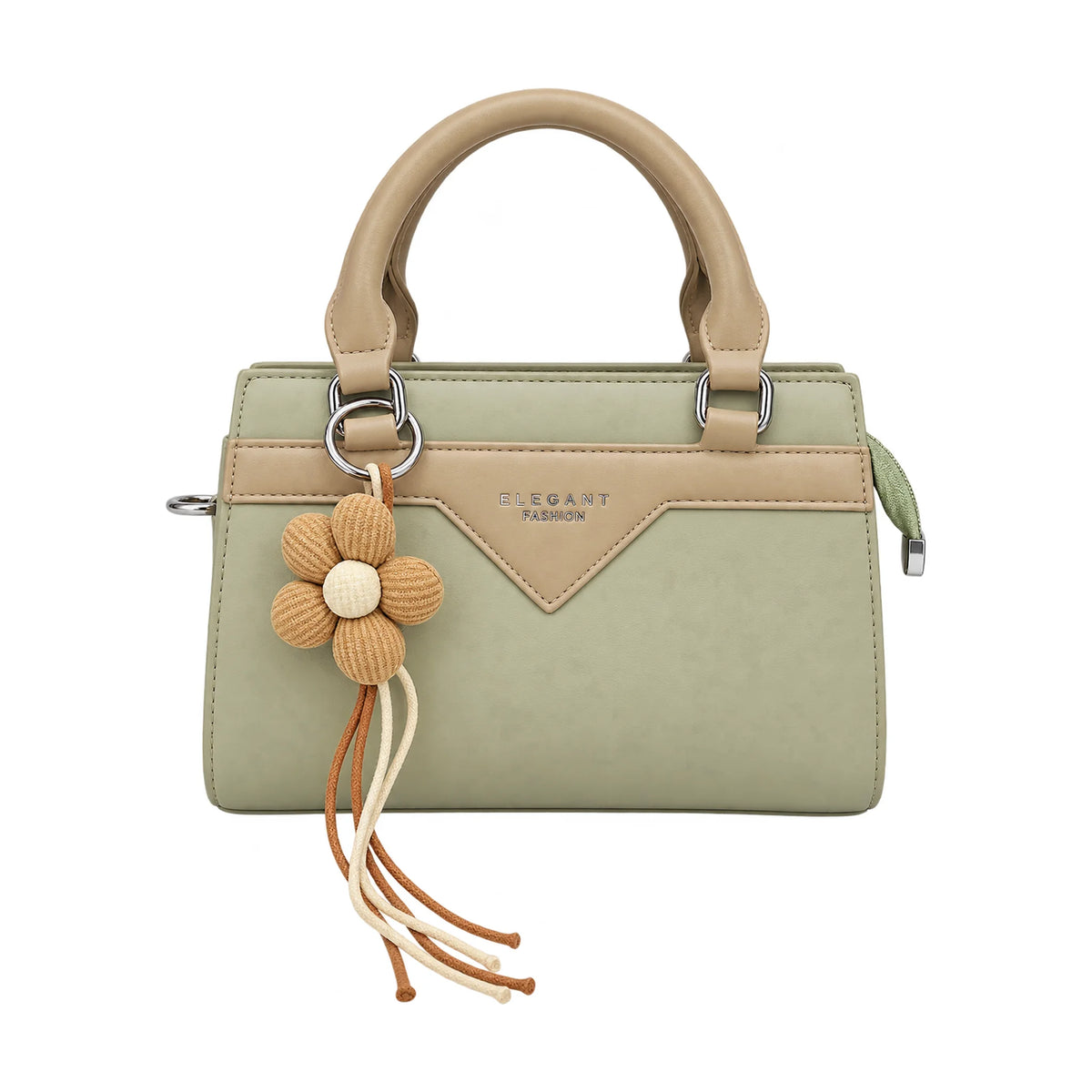 Zeenique sage green shoulder bag – Vice Versa